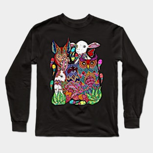 Woodland Creatures Long Sleeve T-Shirt